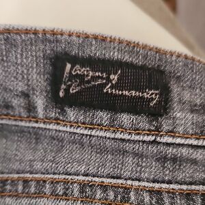 Citizens Of Humanity Gray Boot Cut Jeans